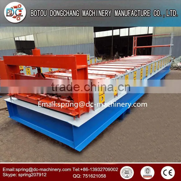 850 Popular Corrugated Type Ibr Sheet Metal Roll Forming Machine