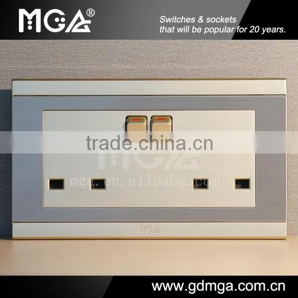 MGA UK wall socket & socket switch