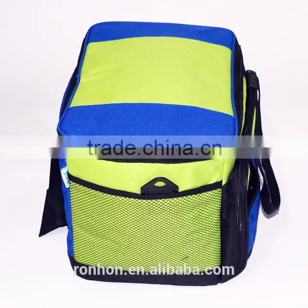Polyester Canvas Can Cooler Camping Lunch Tote Bag photo-3