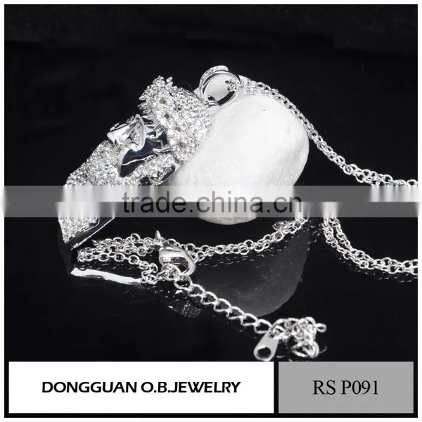 Fashion Long Jesus Rhodium Plated Necklaces Pendant/Pendant Cross Necklace photo-6