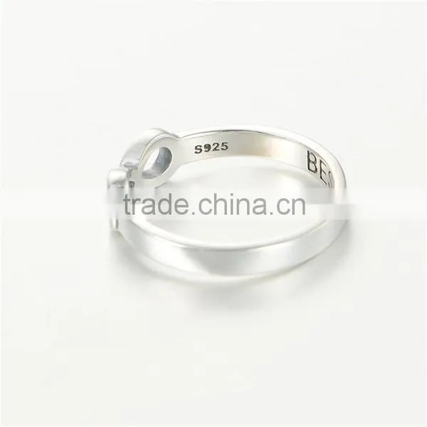 Best Friend Nipple Ring Forever Infinity Shape Silver Rings FR302 photo-2