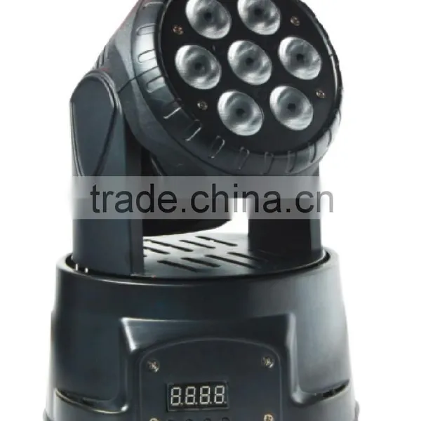 7*10W RGBW 4IN1 LED Mini Wash Moving Head Light photo-3