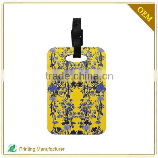 High Quality Soft Pvc Personalized Luggage Hang Tag Tags Packaging photo-5