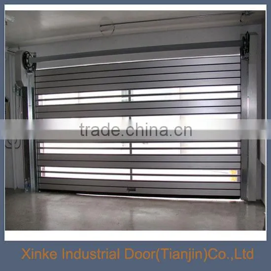 Exterior Decorous Design Automatic Aluminium High Speed Door HMD-004