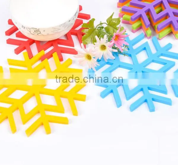 Table Decorative Mesh Snow Style Silicone Table Mat photo-5