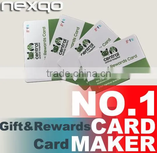 Supermarket Gift Card Custom Printing Plastic PVC Card With Magnetic Stripe photo-2