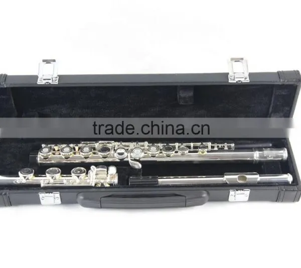 17 Open Holes Flute Silver Plated photo-6