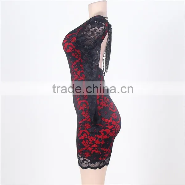Hot on Sale Long Sleeve Ladies Wholesale Plus Size Maxi Dress Plus Size Dress photo-4