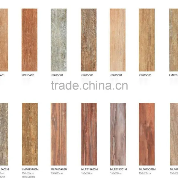 Matt Finished Wood Grain Floor Tiles photo-2