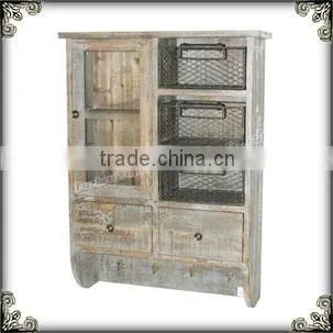 Hanging Vintage Distressed Wooden Wall Hook