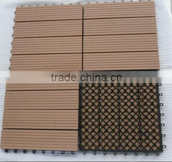 Durable, Eco and Easy to Install- Plastic Wood Composite Wpc External Floor Tiles! photo-3