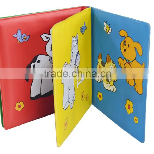 Popular Harmless Soft PVC Waterproof Baby Bath Book photo-4