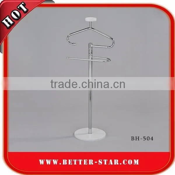 High Quality Portable Bedroom Clothes Rack Valet Stand for Clothes Hat Shelf photo-2