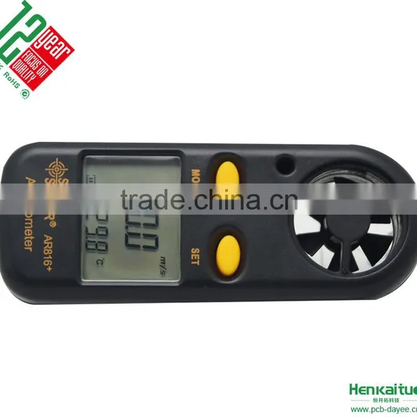 Digital Air Flow Meter Handheld Wind Speed Meter Portable Air Velocity Meter Digital Anemometer photo-6