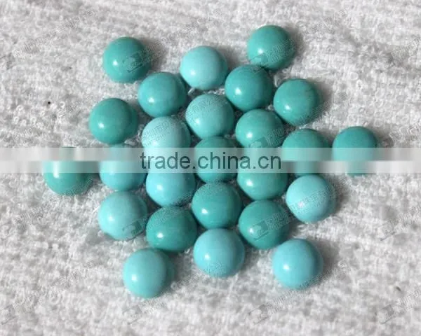 Turquoise Stone 10mm Round Cabochons