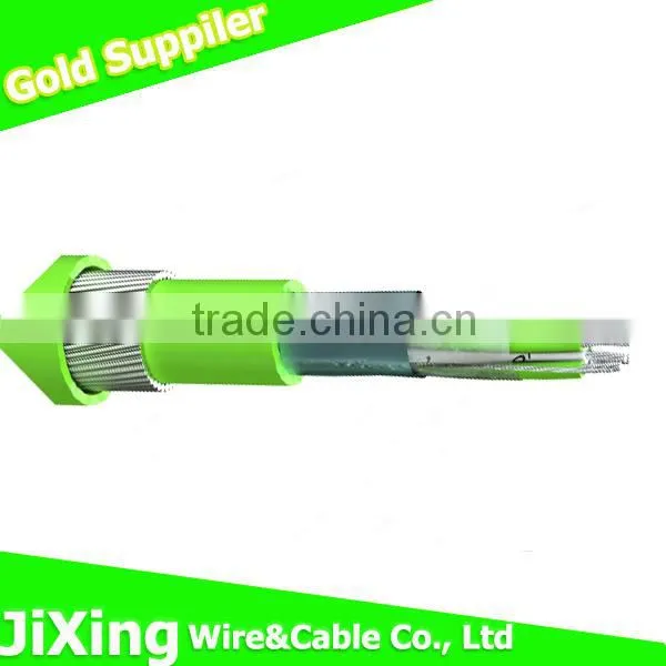 DK-N07VZ4V-U PAPJ Lysegra PVC Armeret 3G1.5mm Installationskabel photo-4