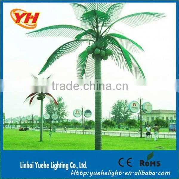 Artificial Flower Outdoor Lights Garden Decoration Plastic Trees Holiday Light Zhongshan Artificial Tree
