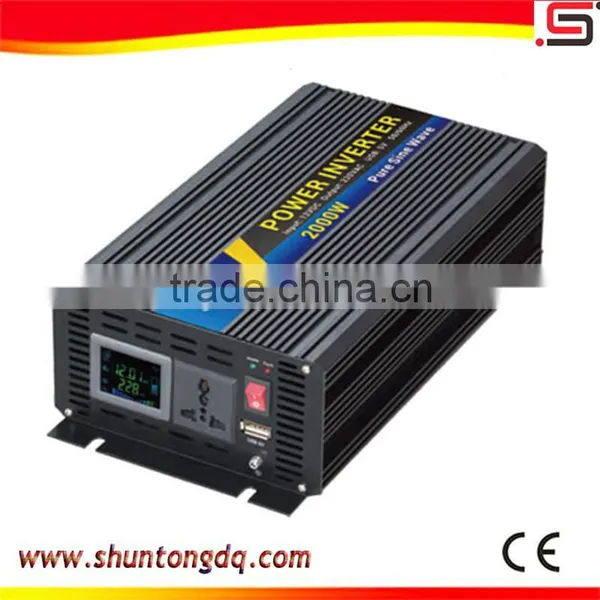 2000w Smart Pure Sine Wave Inverter DC48V to AC220V photo-2