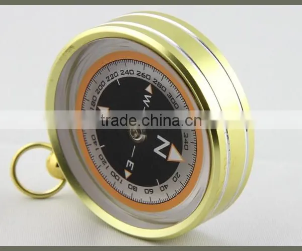Portable Outdoor Gold Compass With Keychain,Made in China Gold Supplier photo-3