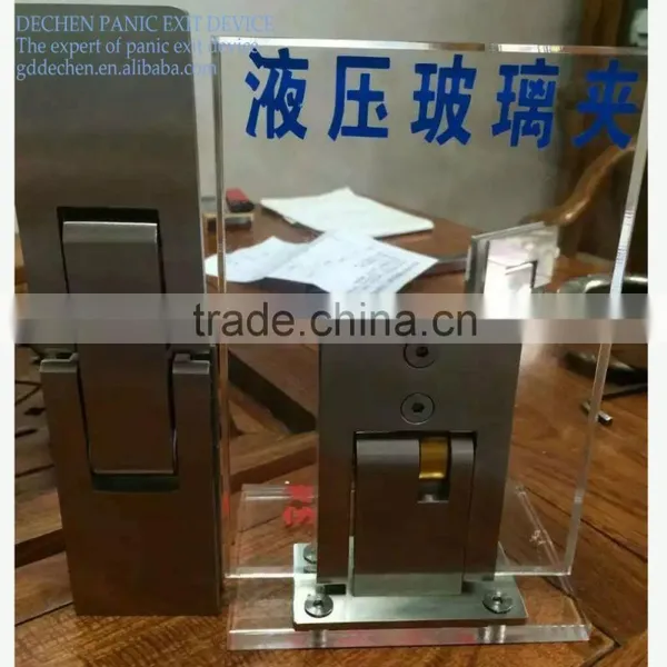 2016 New Design Chinese Wall to Glass Constraction Beveled Edge Hydraulic Glass Shower Room Door Hinge Clamp