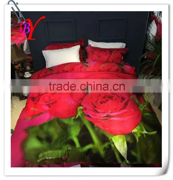 100% Cotton 3D Reactive Printed Bedding Sets photo-2