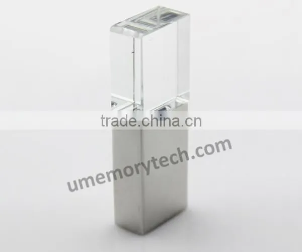 Crystal Glass Usb 2.0 Memory Flash Stick Storage Capacity of Pen Drive 64gb photo-4