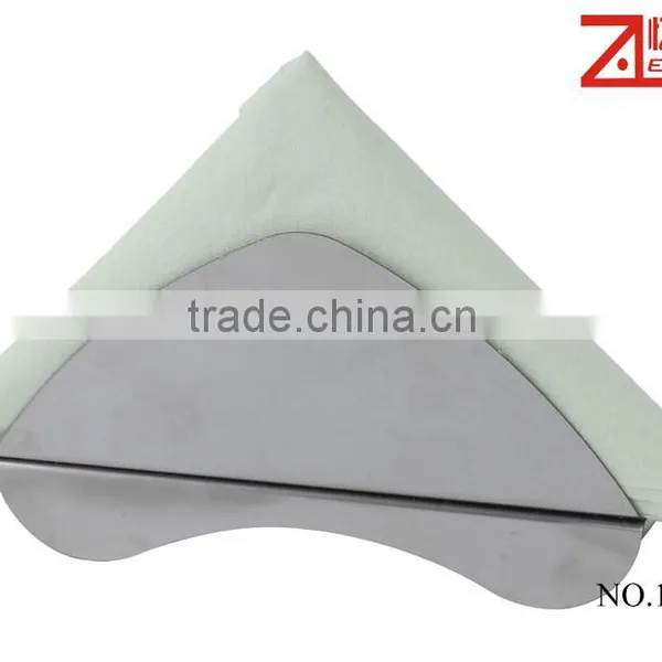 Triangel Shape Cheap Metal Napkin Holder