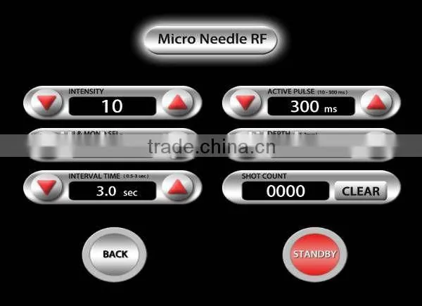 Professional 2 Handles / 5 Handles Micro Needle Fractional rf Wrinkle Removal Machine With Different Size Tips photo-5