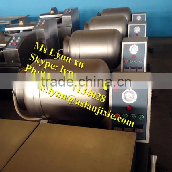 Small Meat Tumbling Machine/50kg Capacity Lab Use Vacuum Meat Tumbler Machine photo-2