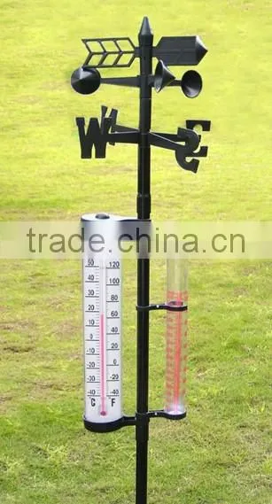 Garden Windy Vane, Garden Werther Station With Thermometer photo-2