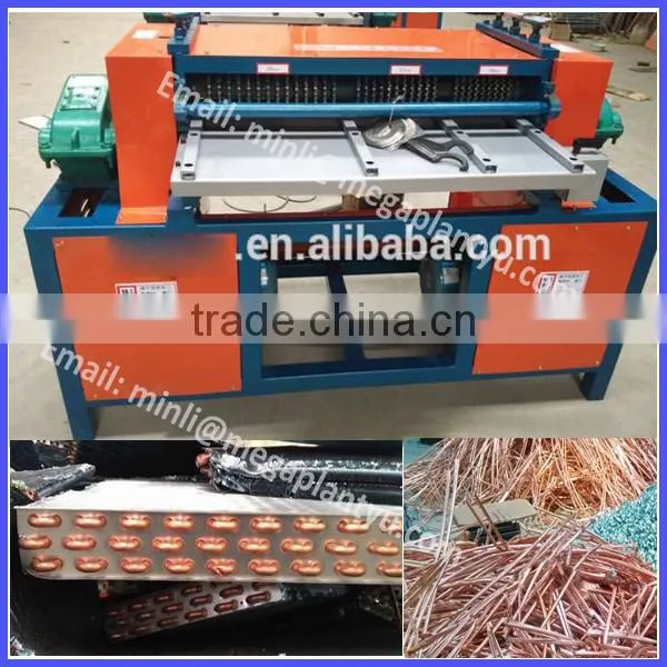 Aluminium Copper Radiator Separator /scrap Copper Recycling Machine