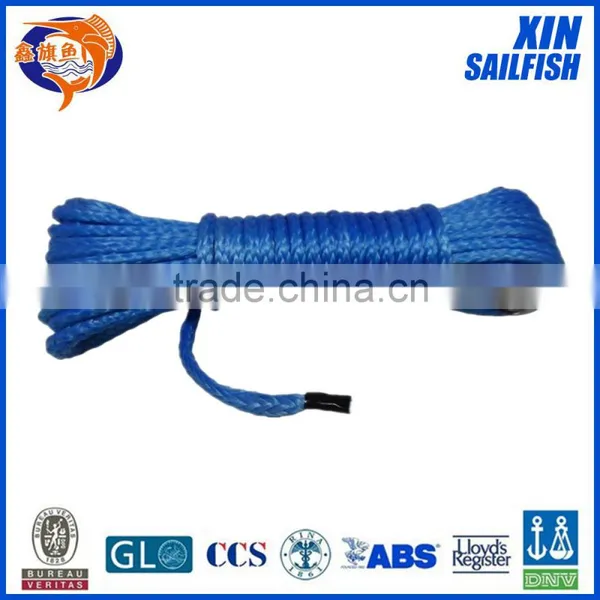 China Factory Price UHMWPE Synthetic 4x4 Winch Rope for Towing Car Made in China XINSAILFISH photo-4
