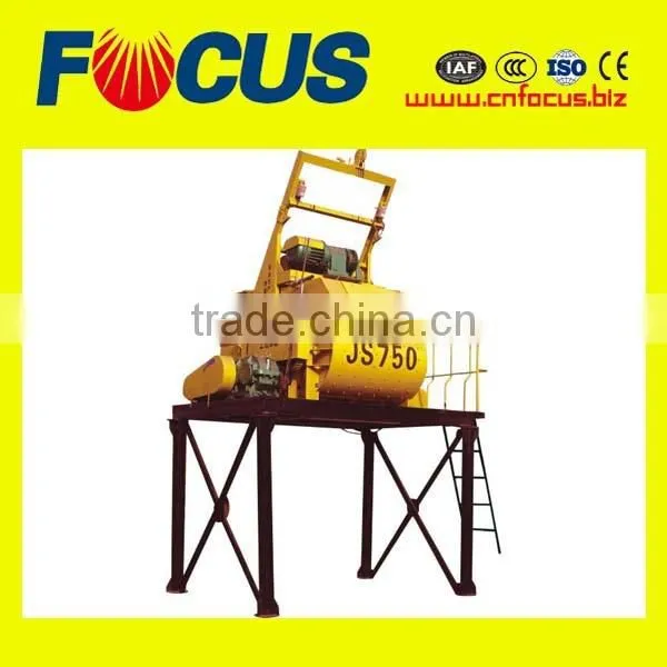 Good Quality Electric Small Concrete Mixer JS750 photo-2