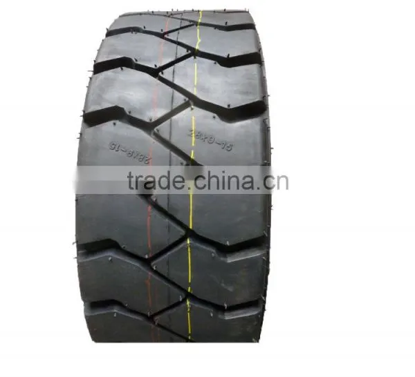 China Cheap New Solid Forklift Tire 5.00-8 6.00-9 photo-5