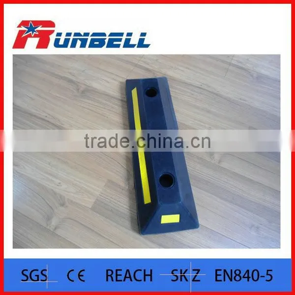 22" Rubber Road Hump Parking Stopper photo-2