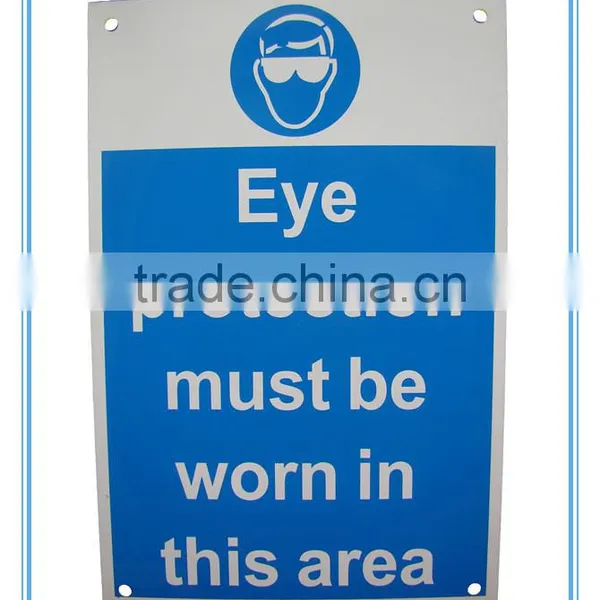 High Quality Custom Self Adhesive Pvc Safety Sign Sticker