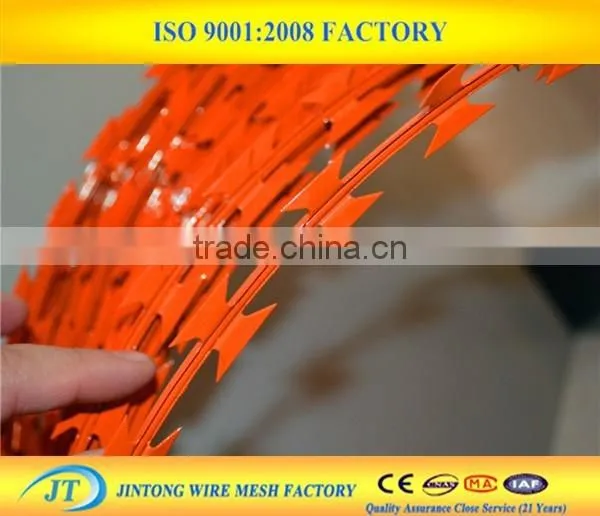 Prison CBT 60 65 Blade Razor Wire Fencing for Sale photo-5