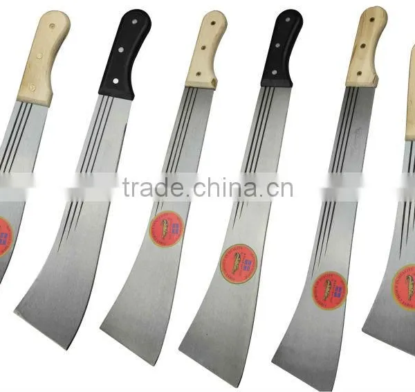 High Quality Sugarcane Cutlass Matchet or Machete With Wooden or Plastic Handle photo-3