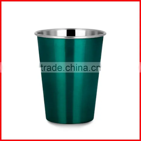 Stainless Steel Camping Cup Coffee Cup - Retro Cafe photo-5