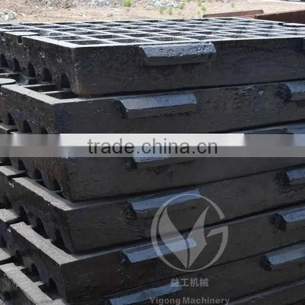 Customizable Jaw Plates/jaw Crusher Parts/jaw Crusher Plate photo-3