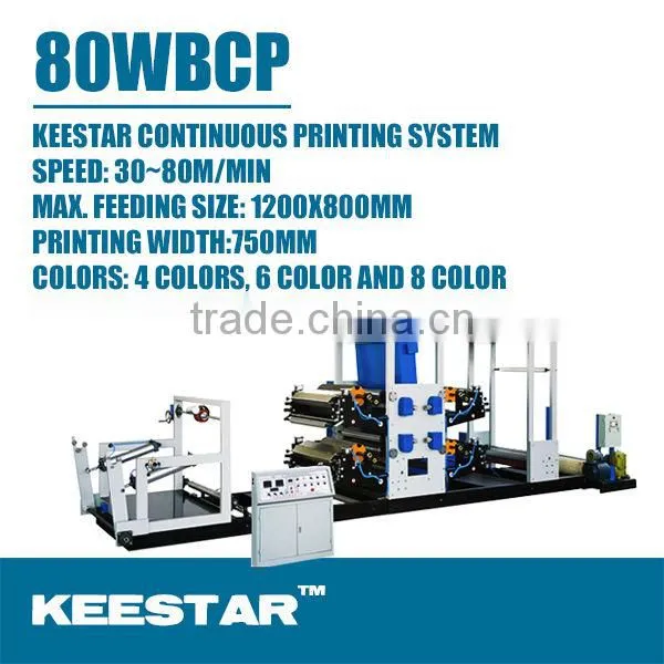Keestar 80WBCP automatic pp woven bag printing machine