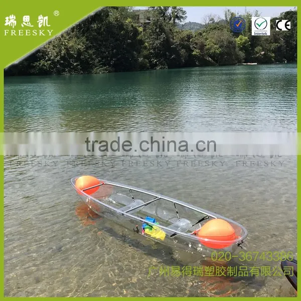 Good Quality pc Clear and Transparent Kayak With Paddle photo-3