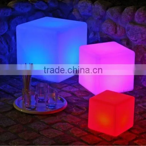 60cm Big Size Cube With LED/ LED Cube Lighting/ Cube Seat photo-5