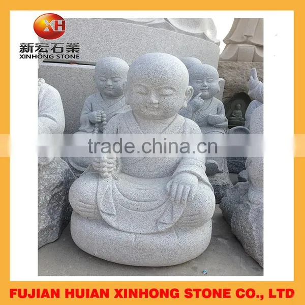 Cute Monk Prayer Beads Statue With Taking Prayer Beads photo-6