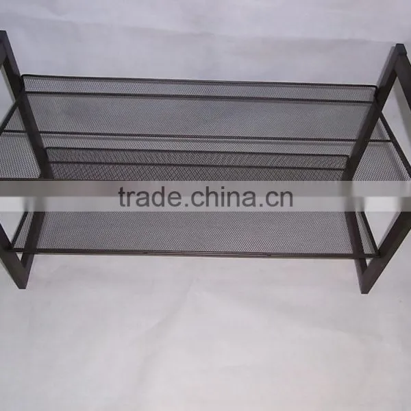 Mesh Utility Shoes Rack Closet Organizer Shelf Storage Shelving Brand NEW photo-5