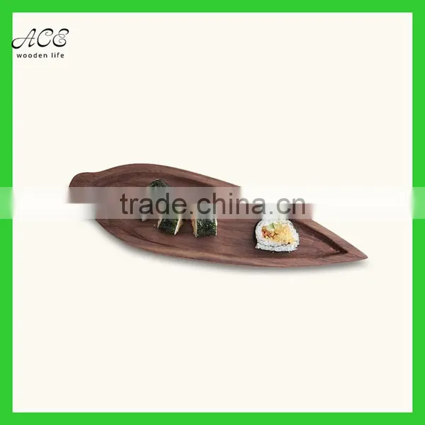 2016 New Style High Quality Leaf Shape Wooden Tray photo-2