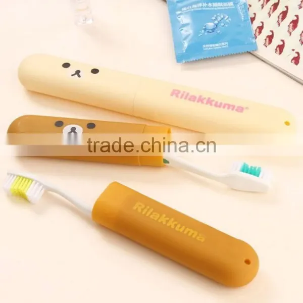 N208 Travel Toothbrush Tube Colorful Toothbrush Tube Toothbrush Box photo-2