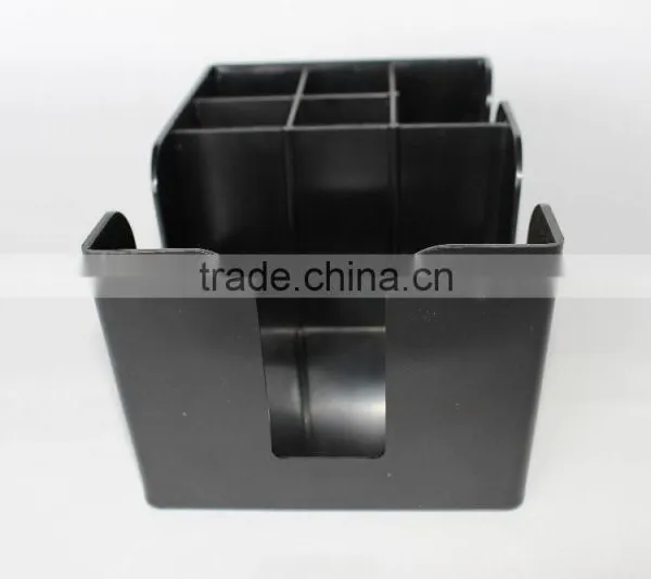 BPA Free PS ABS 6 Compartments New Bar Caddy/Napkin Straw Stirrer Holder photo-4