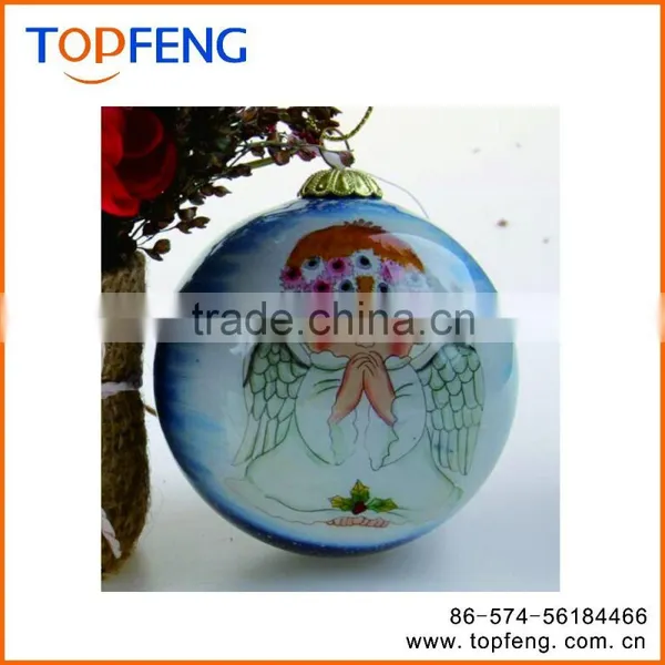 2016 Hot Design Glass Christmasinside Painting Ball/hanging Glass Ball/hanging Glass Ball photo-2