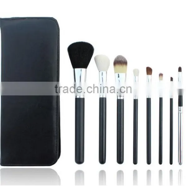 8 Pcs Professional Popular Makeup Brushes Cosmtic Beaty Brush Black Set photo-2
